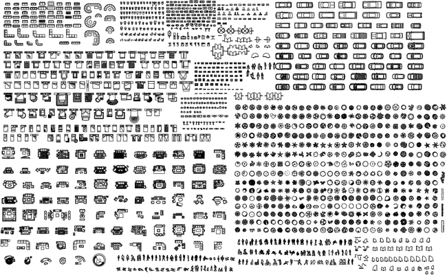 Massive AutoCAD Blocks Library for Furniture & Layouts